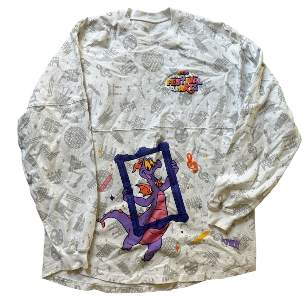 Figment Spirit Jersey Adults's L EPCOT International Festival of the Arts 2024✅